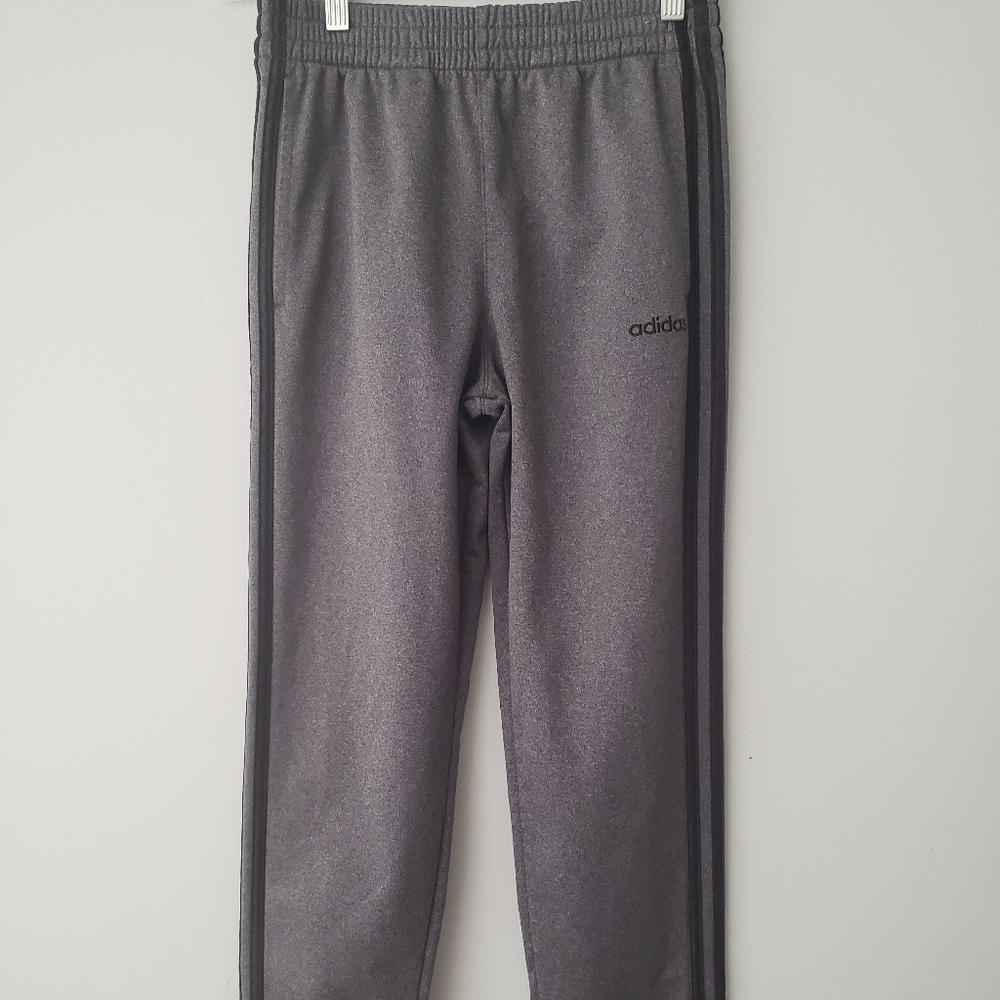 Adidas Mens Gray 3 Striped Sweatpant Size S